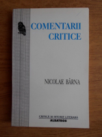 Nicolae Barna - Comentarii critice 
