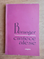Pierre Jean de Beranger - Cantece alese