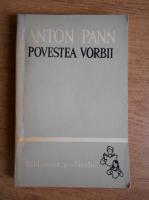 Anticariat: Anton Pann - Povestea vorbii