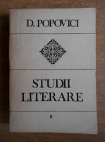 Anticariat: Dumitru Popovici - Studii literare. Romantismul romanesc (volumul II)
