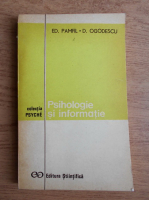 Eduard Pamfil - Psihologie si informatie
