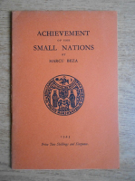 Marcu Beza - Achievement of the small nations (1943)