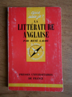 Rene Lalou - La literature anglaise, nr 159
