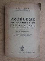 Silvia I. Creanga - Probleme de matematici elementare (1943)