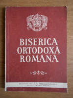 Biserica Ortodoxa Romana. Buletinul oficial al Patriarhiei Romane, anul CIX, aprilie-iunie 1992