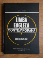 Anticariat: Leon D. Levitchi - Limba engleza contemporana. Lexicologie