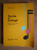 Mircea Sandulescu - Teorie si solfegii. Manual pentru clasa a VIII-a a scolilor de muzica