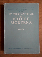 N. Adaniloaie - Studii si materiale de istorie moderna (volumul 4)