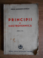 Stefan Georgescu Gorjan - Principii de electrotehnica (1939)