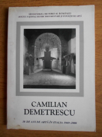 Camilian Demetrescu - 30 de ani de arta in Italia 1969-2000