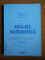 Constantin Dragusin - Analiza matematica. Teorie si aplicatii (volumul 2)