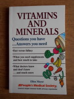 Ellen Moyer - Vitamins and minerals