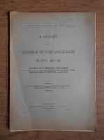 G. Murgoci - Raport asupra lucrarilor sectiunei agrogeologice (1908)