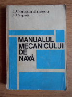 I. Constantinescu - Manualul mecanicului de nava
