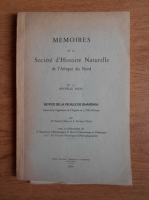 Memoires de la societe d'histoire naturelle de l'Afrique du nord