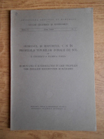 N. Cernescu - Humusul in raport C:N in profilele tipurilor zonale de sol (1941)