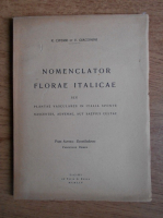 R. Ciferri - Nomenclator florae italicae (Pars Altera:Dycotiledones)