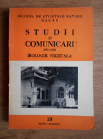 Anticariat: Studii si comunicari 1978-1980. Biologie vegetala