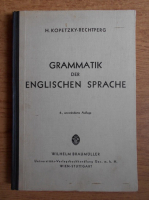 H. Kopetzky Rechtperg - Grammatik der englischen Sprache