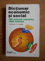 Anticariat: Jean Bremond - Dictionar economic si social. 100 articole tematice. 1500 definitii