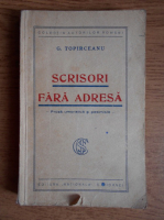 George Topirceanu - Scrisori fara adresa (1924)