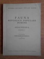 Z. Feider - Fauna Republicii Populare Romane (volumul 5, fascicula 1)