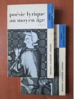Poesie lyrique au moyen age (2 volume)