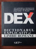 DEX. Dictionarul Explicativ al Limbii Romane