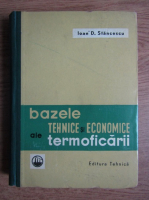 Ioan Stancescu - Bazele tehnice si economice ale termoficarii