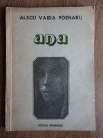 Alecu Vaida Poenaru - Ana