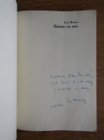 Ion Horea - Bataia cu aur (carte cu autograful autorului)