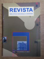 Revista Bibliotecii Nationale a Romaniei, Anul VII, Nr. 2, 2001