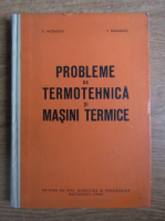 Tr. Nicolescu - Probleme de termotehnica si masini termice