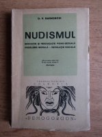 D. V. Barnoschi - Nudismul. Educatie si reeducatie psiho-sexuala, problema morala-revolutie sociala (1930)