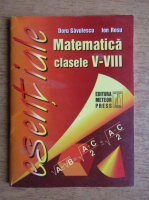 Anticariat: Doru Savulescu - Matematica. Formule utile pentru elevii claselor V-VIII