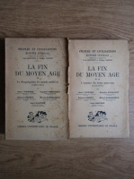 Henri Pirenne - La fin du Moyen Age (2 volume, 1931)