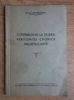 Olga Simionescu - Contributiuni la studiul peritonitei cronice incapsulante (1940)