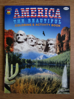 America. The beautiful. Coloring activity book