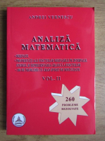 Andrei Vernescu - Analiza matematica (volumul 2)