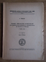 D. Prodan - Teoria imigratiei romanilor din Principatele Romane in Transilvania in veacul al XVIII-lea (1944)