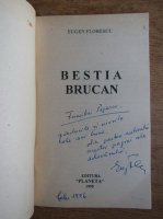 Eugenia Florescu - Bestia Brucan (cu autograful autorului)