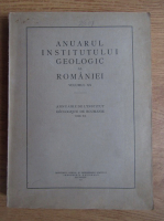 G. Macovei - Anuarul institutului geologic al Romaniei (volumul 20,1940)