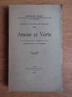 Havelock Ellis - Amour et vertu (1935)