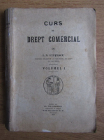Anticariat: I. N. Fintescu - Curs de drept comercial (volumul 1, 1929)