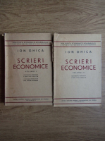 Ion Ghica - Scrieri economice (2 volume, circa 1940)