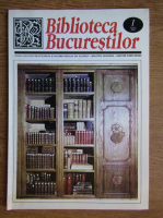 Biblioteca Bucurestilor, Numarul 1 ianuarie 2002
