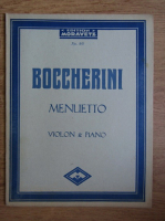 Boccherini, Menuetto, Violon and Piano, nr. 93