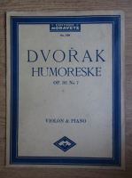 Dvorak, Humoreske, Op. 101, No. 7, Violon and Piano, nr. 129