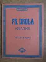 Fr. Drdla, Souvenir, Violon and piano, nr. 19