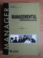 G. A. Cole - Managementul personalului